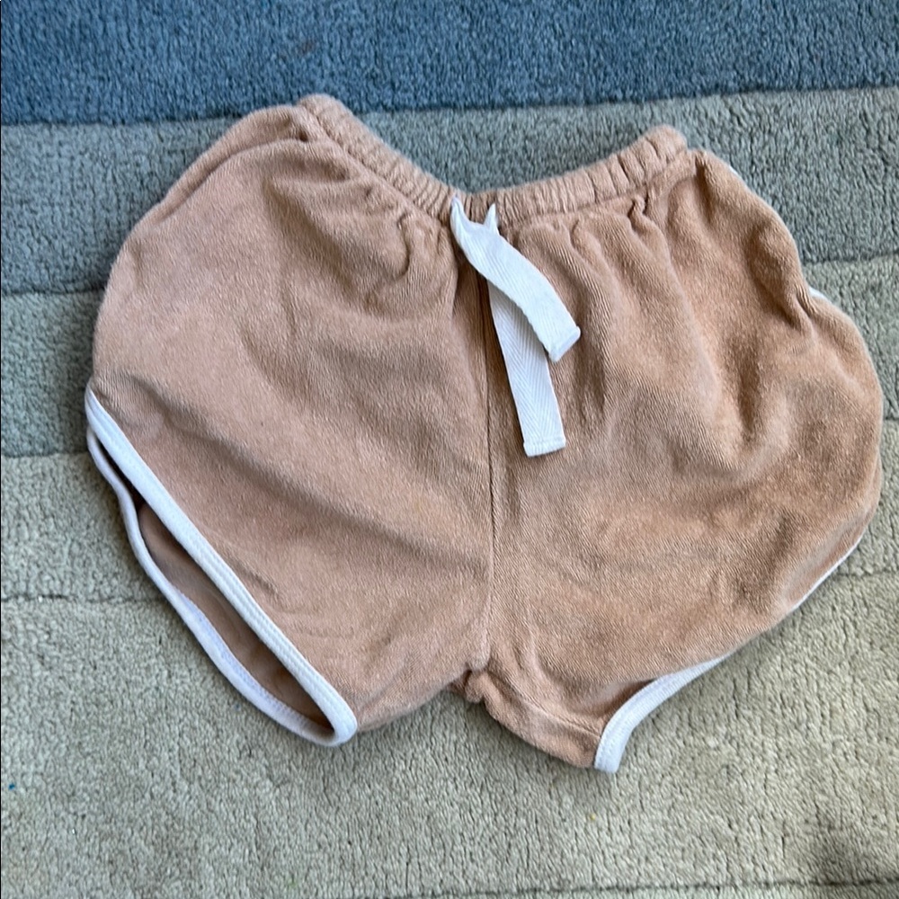 nu natives retro terry cloth shorts